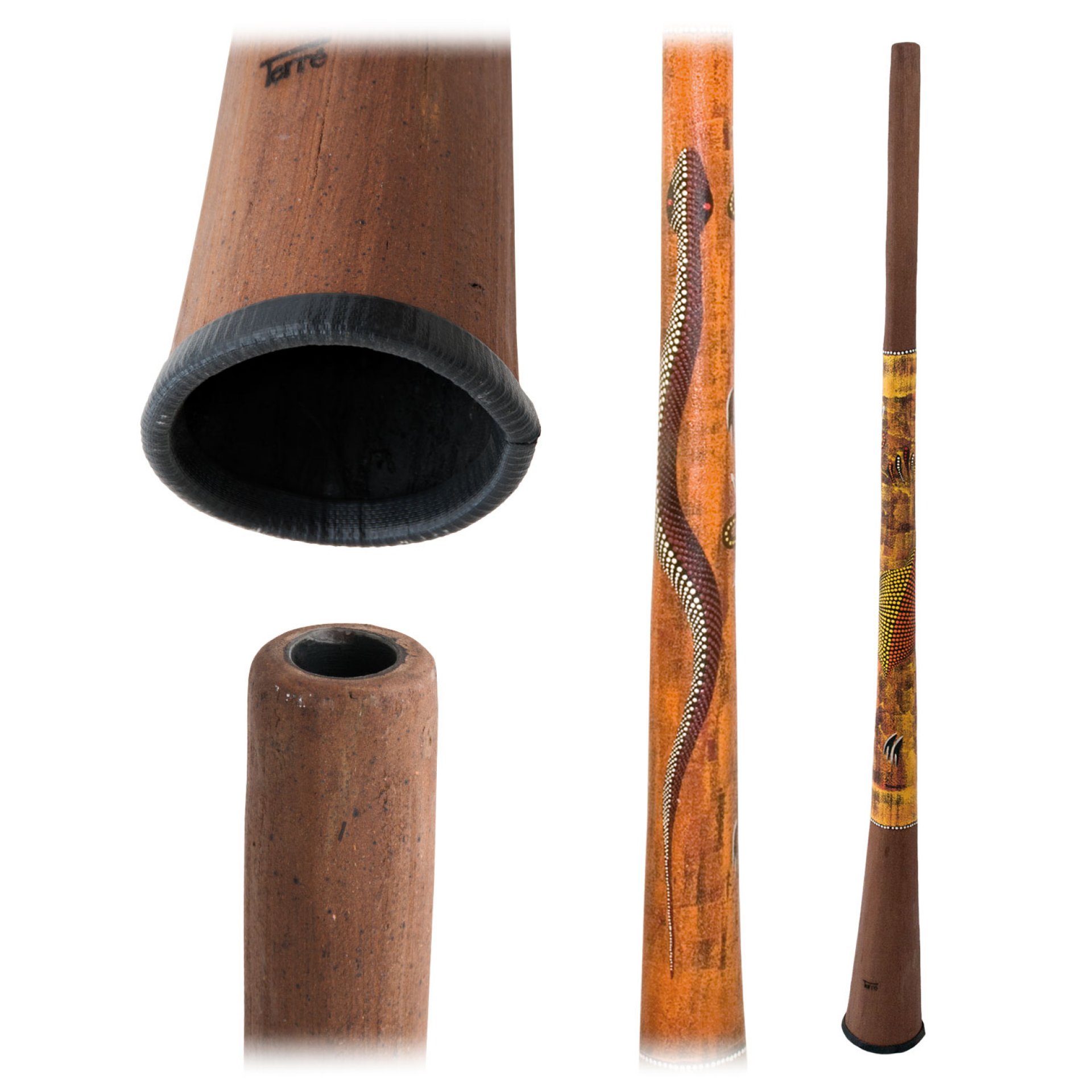 Baked wood Didgeridoo