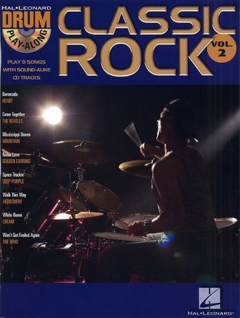 Classic Rock (+CD): drum playalong vol.2