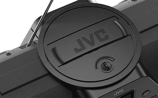 JVC RV-NB300DABBP Radio Boomblaster mit CD, USB, Bluetooth, Streaming, DAB+, Akku