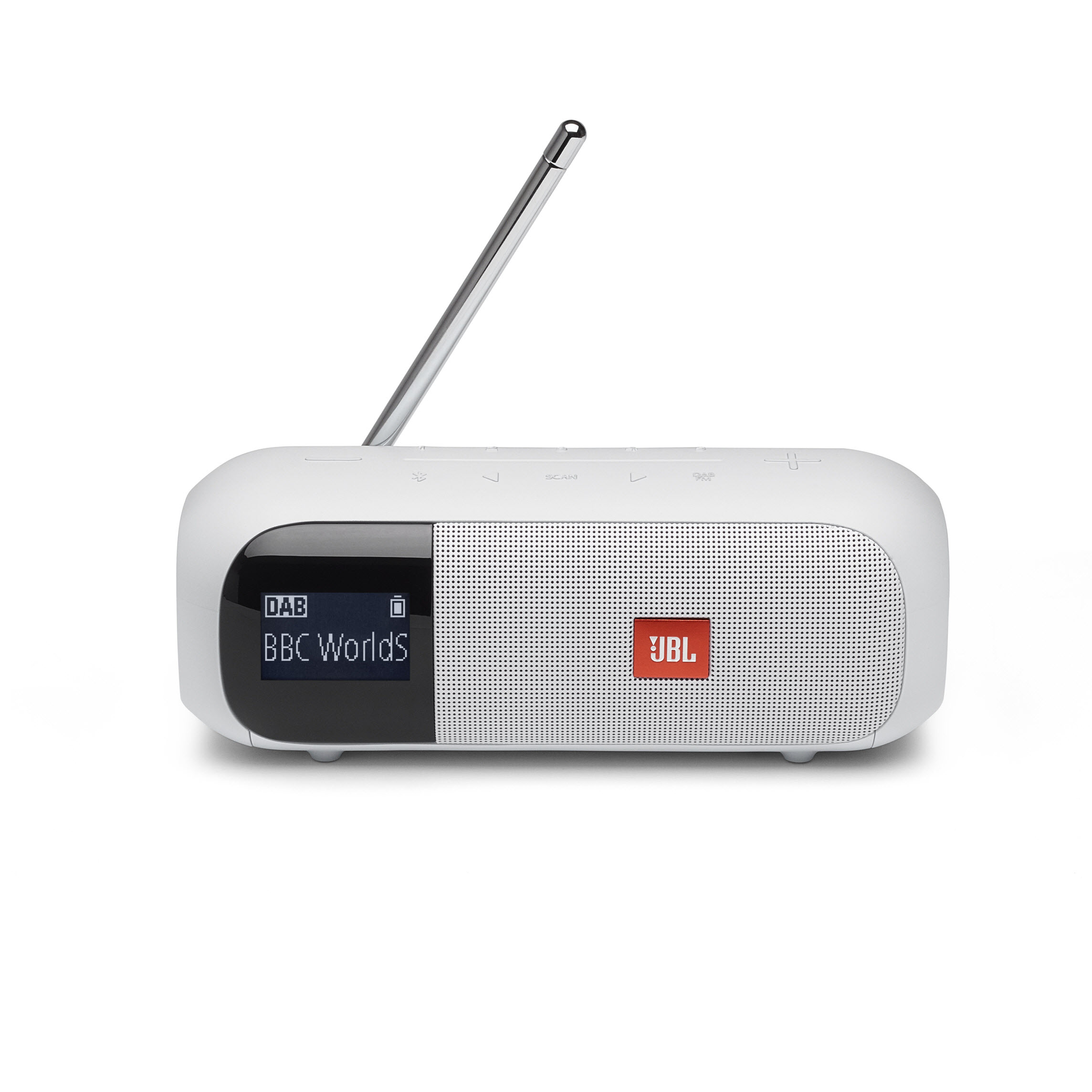 JBL Tuner 2 - Portabler DAB+ Radio inkl. Bluetooth - Weiss