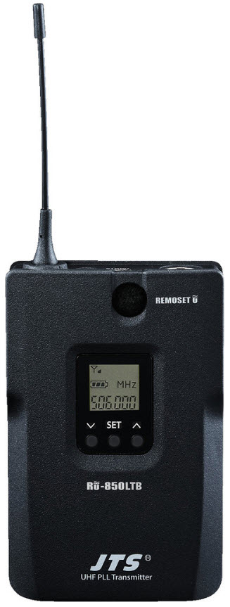 JTS UHF-PLL-Taschensender RU-850LTB/5 506-542 MHz