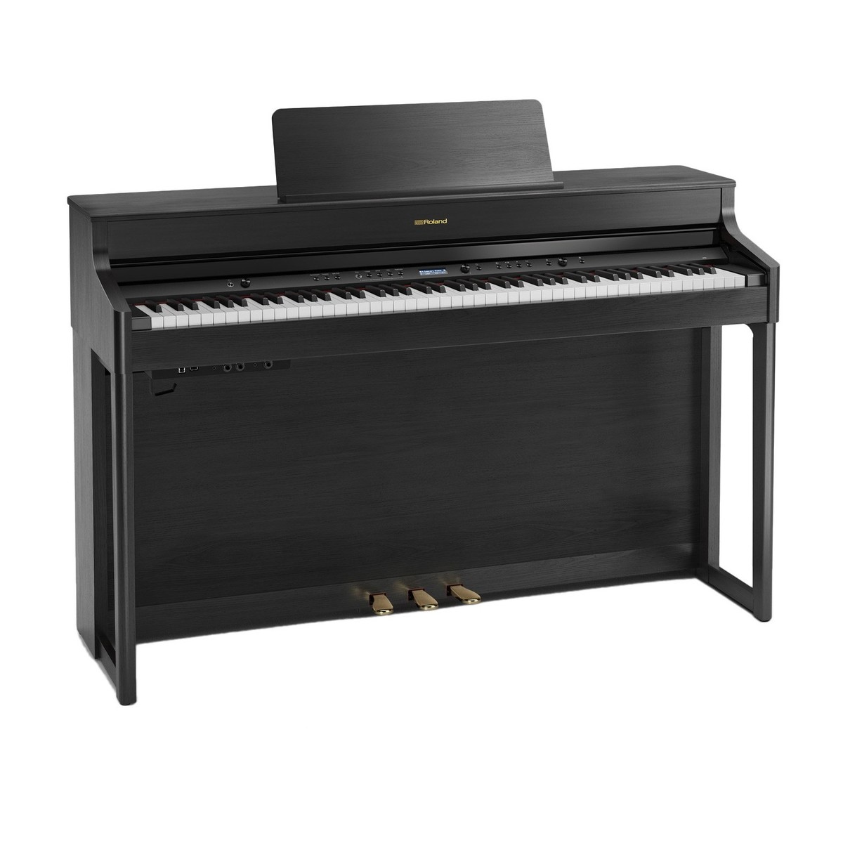 Roland HP702-CH Class Piano, Charcoal Black