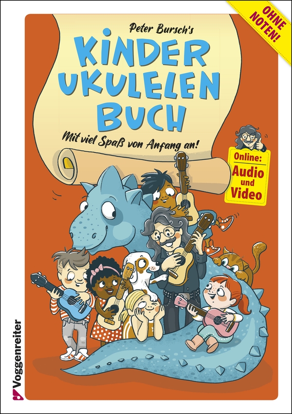 Peter Bursch's Kinder Ukulelenbuch (+Online Audio/Video)