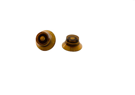 Gibson Top Hat Knobs  Amber 