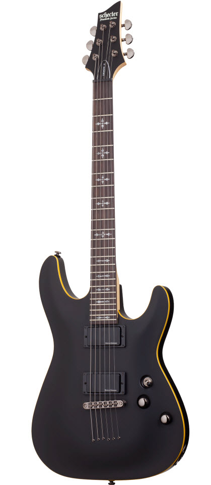 Schecter Demon 6 Aged Black Satin