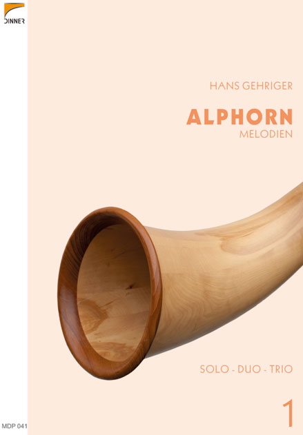 Alphorn Melodien 1-3Alph Spielparitur
