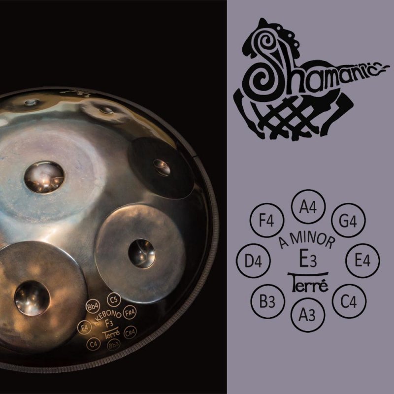 Shamanic Handpan A-Minor inkl. Bag