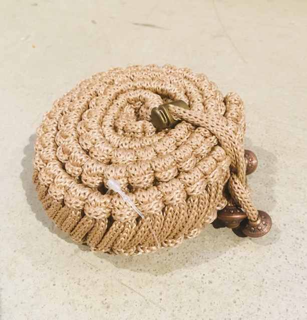 Seil-Kordel für Handpan & Tongue Drum braun Ø 50-55cm