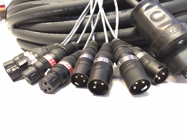 Sommer Cable Multicore 4in 4out 30m Box mit Strom CH