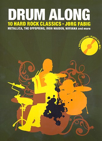 Drum Along Vol. 5 - 10 Hard'n'heavy mit CD (Jörg Fabig)