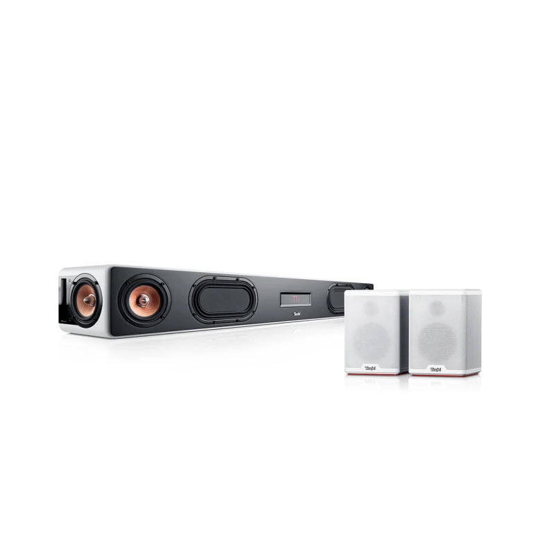 Teufel Cinebar Ultima Surround 4.0-Set - Weiss 