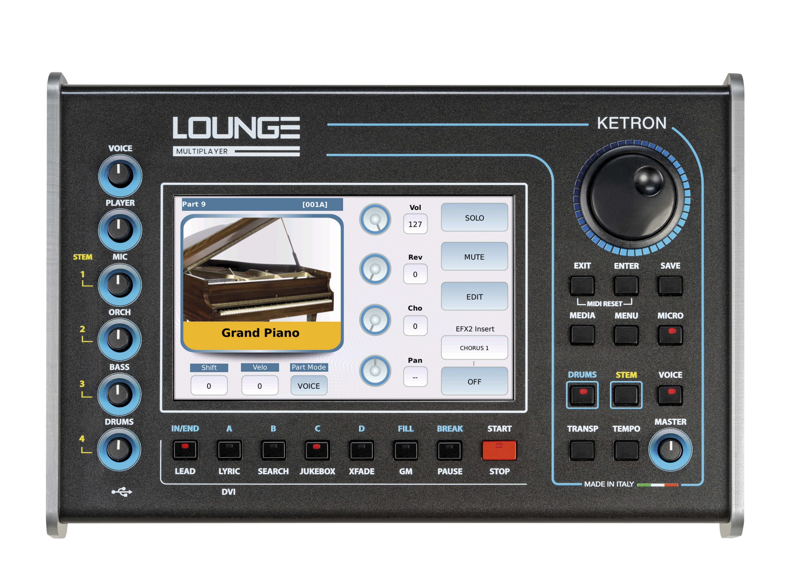 Ketron Lounge Multimedia Player mit SSD 240GB