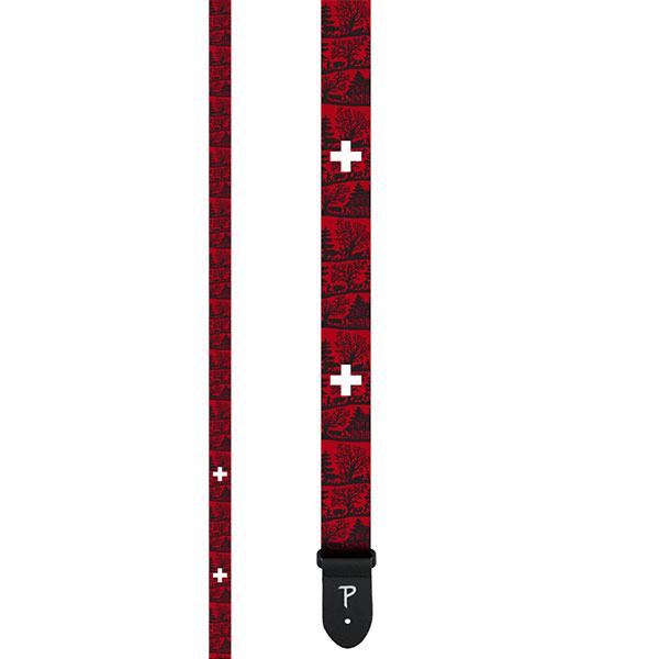 Perri's Leathers Swiss Edition Polyester Guitar Strap